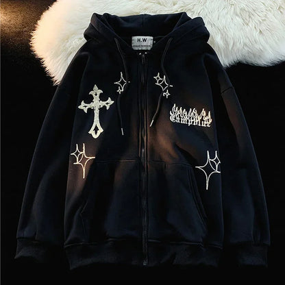 Fantastic Embroidery Sweatshirt - A Trust Market