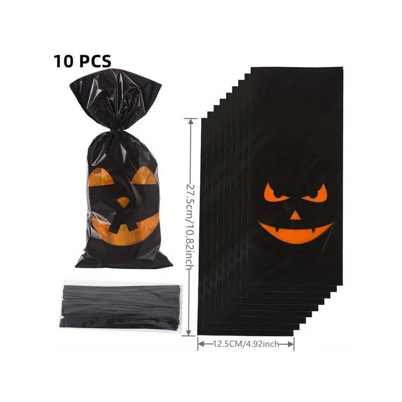 Festive Halloween Candy Bags - A Trust Market
