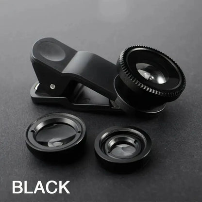 Fantastic 3 in 1 Fisheye Lens With iPhone Clip