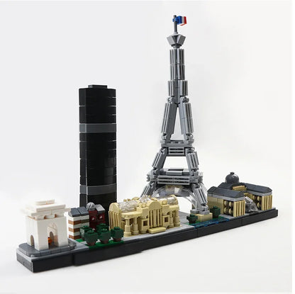 Fantastic Building Blocks Architecture Of Paris, Dubai, London, Sydney, Chicago And Shanghai