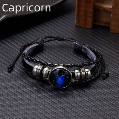 Spiritlet Bracelet With 12 Constellation Zodiac Sign