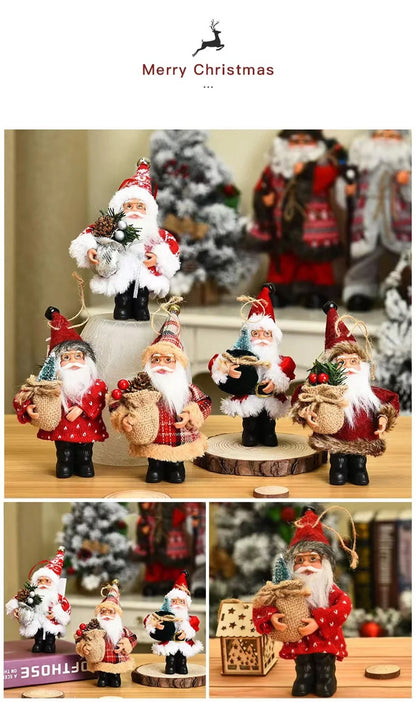 Santa Claus Doll Home Decor For Christmas Celebration