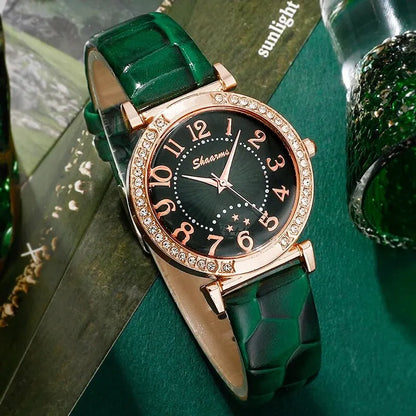 Wonderful Luxury Watch Set For Ladies (Sale 🚨)