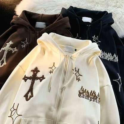 Fantastic Embroidery Sweatshirt - A Trust Market