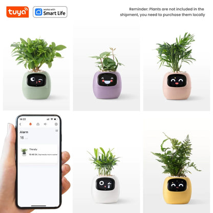 Ivy Smart Planter: Fun Over 49 Rich Expressions And AI Chips Make Raising Plants Easy