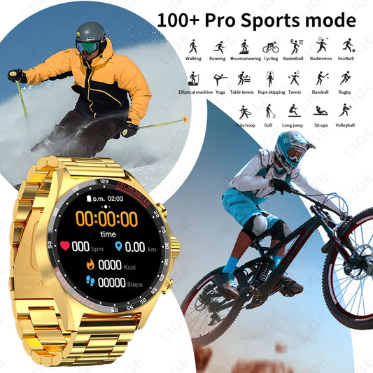 Brand New HD Smartwatch With Bluetooth Call and Health Monitoring