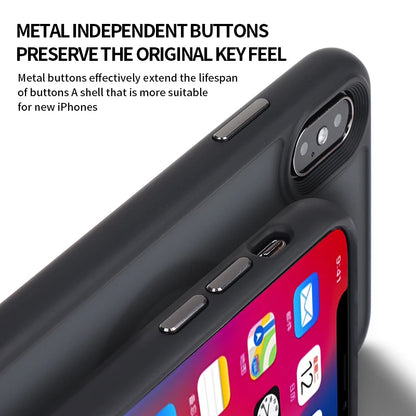 Translucent Armor Shockproof Case For iPhone X, XS, XR And XSMAX