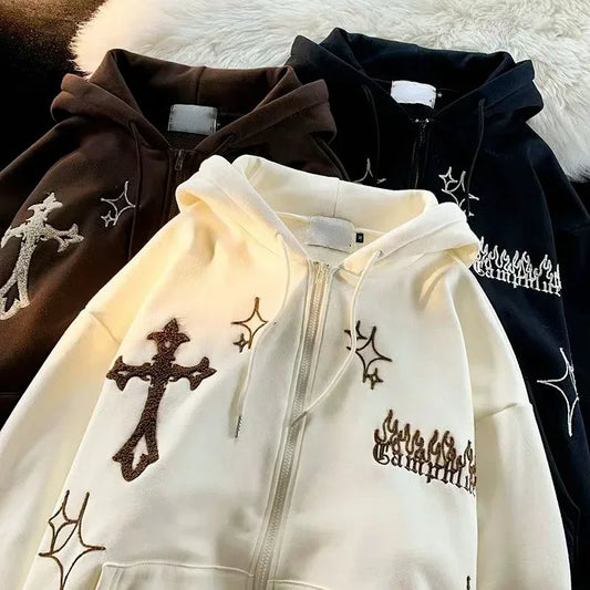 Fantastic Embroidery Sweatshirt - A Trust Market