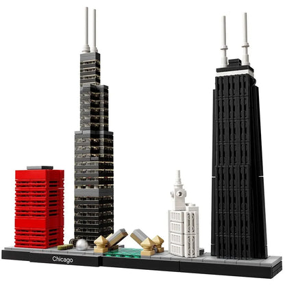 Fantastic Building Blocks Architecture Of Paris, Dubai, London, Sydney, Chicago And Shanghai