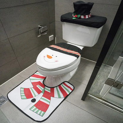 Funny Christmas Toilet Seat Covers