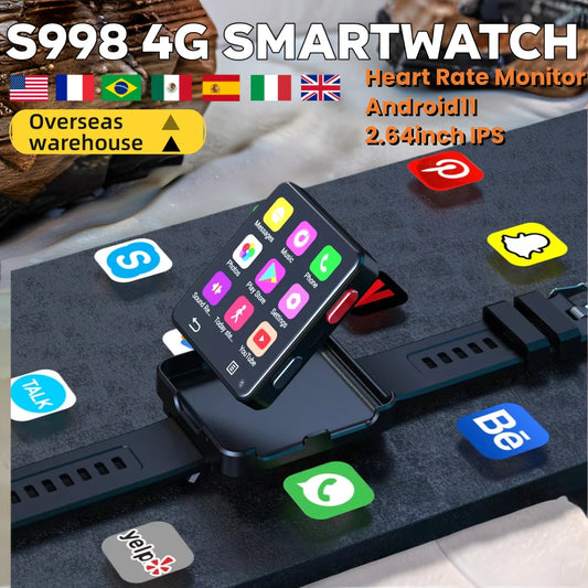 Innovative Big Screen Smartwatch With Bluetooth And SIM