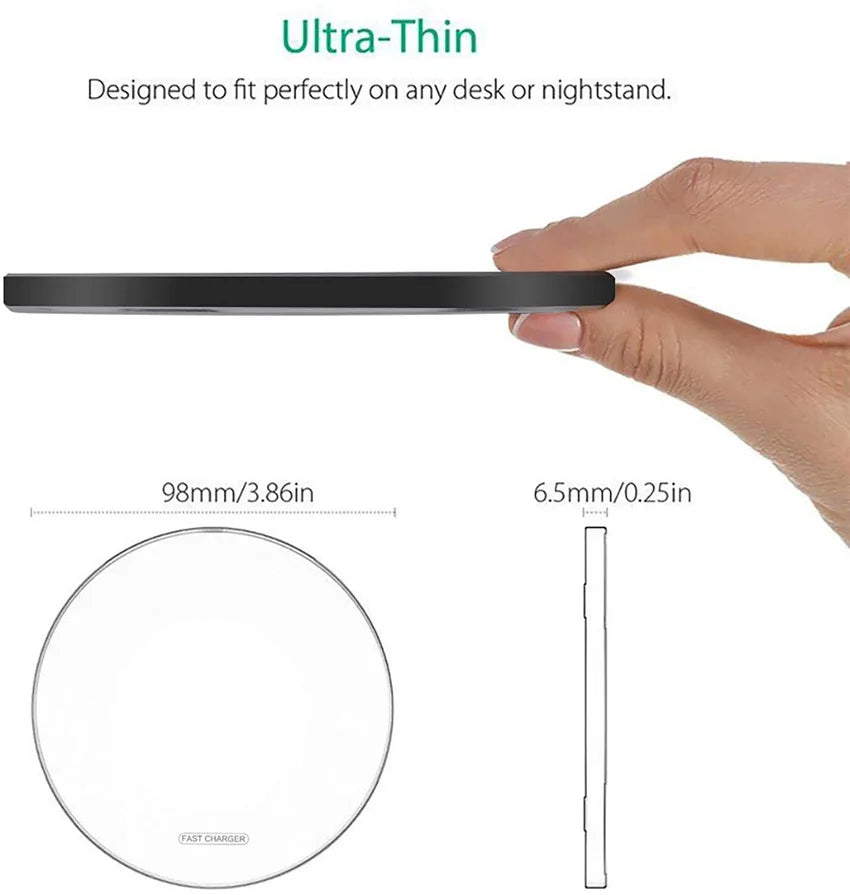 100W Wireless Charger For iPhone, Samsung, Xiaomi And Huawei ( SALE 🚨)