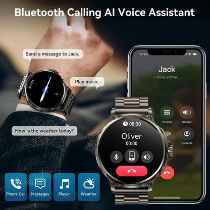 New 1.85-inch Ultra HD Smart Watch With GPS Track And Bluetooth Call
