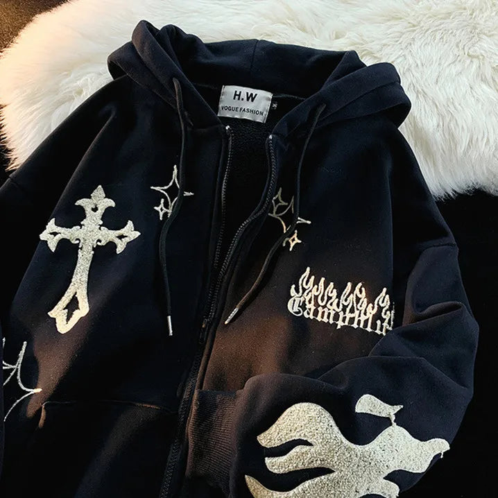 Fantastic Embroidery Sweatshirt - A Trust Market