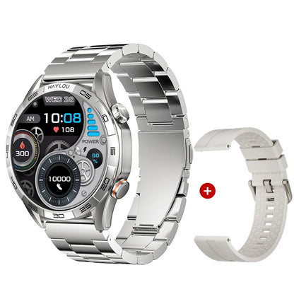 HAYLOU Solar 5 Voice Calling Smartwatch 1.58". AMOLED Display With 24h Health Monitoring ⌚
