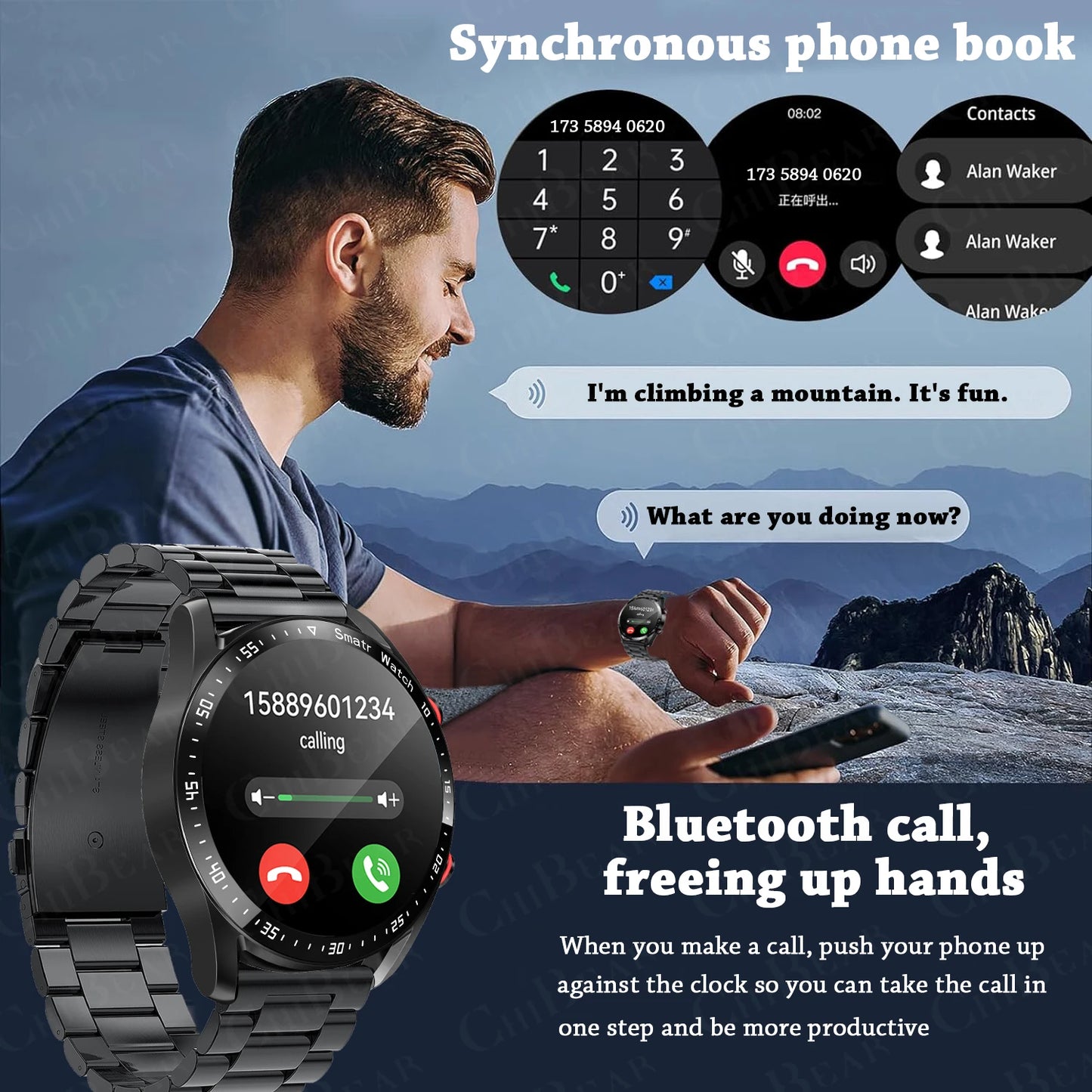 Fantastic New Smartwatch With HD Display And Heart Rate, Fitness Tracker