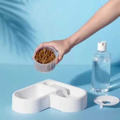 Innovative Double Dog and Cat Bowl