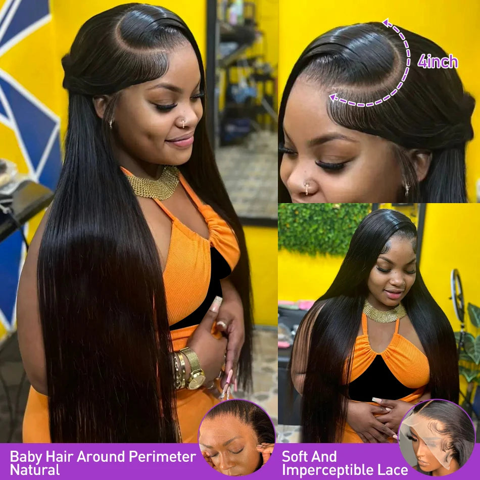 Beautiful HD Lace Frontal Wigs With Human Hair