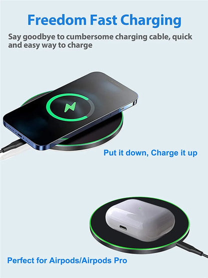 100W Wireless Charger For iPhone, Samsung, Xiaomi And Huawei ( SALE 🚨)