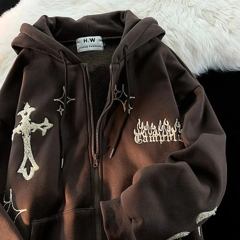 Fantastic Embroidery Sweatshirt - A Trust Market