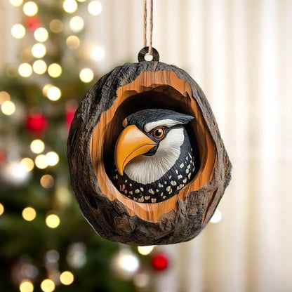 Christmas Ornaments In Acrylic Cartoon For Christmas And Home Decoration