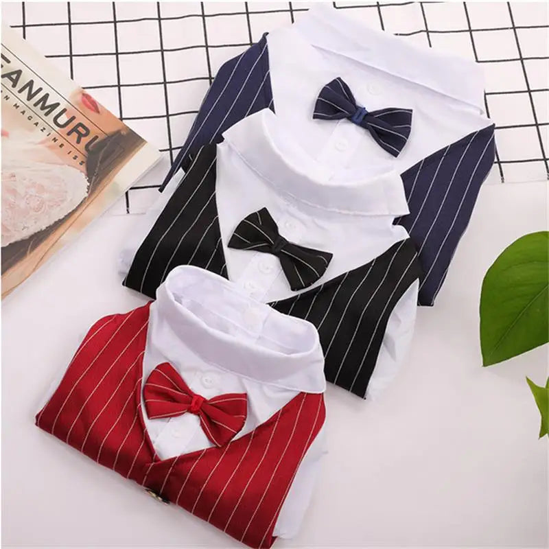 Incredibly Comfort Dog Clothes - Handsome Pets Dog Suit Dress Jumpsuit - A Trust Market