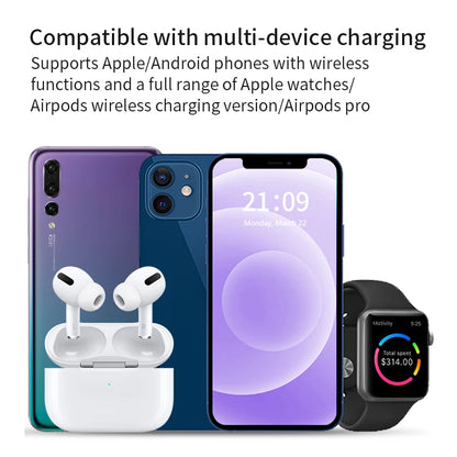 3 in 1 Foldable Charging Station For iPhone, Smartwatch And Airpods
