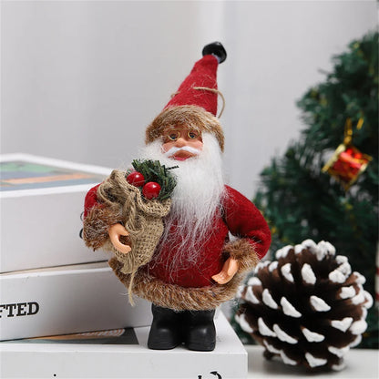 Santa Claus Doll Home Decor For Christmas Celebration