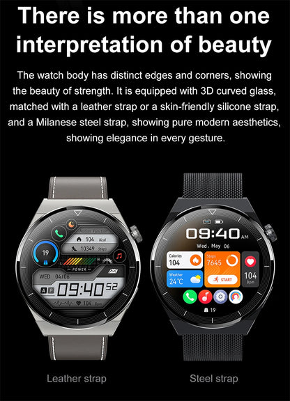 Great Smartwatch 4 Pro With Bluetooth Phone Call and GPS