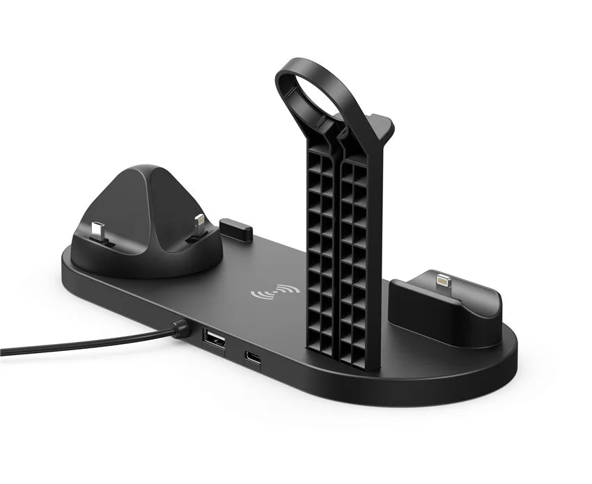 7 in 1 Wireless Charger Stand For iPhone, Smartwatch And Airpods
