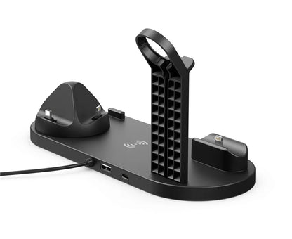 7 in 1 Wireless Charger Stand For iPhone, Smartwatch And Airpods