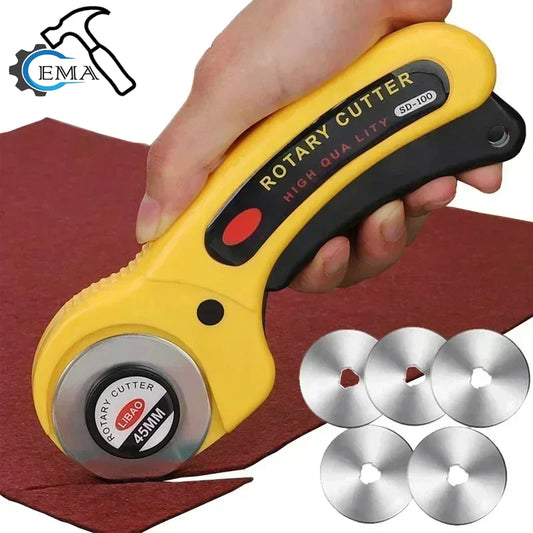 45mm Leather Craft Rotary Cutter Tool