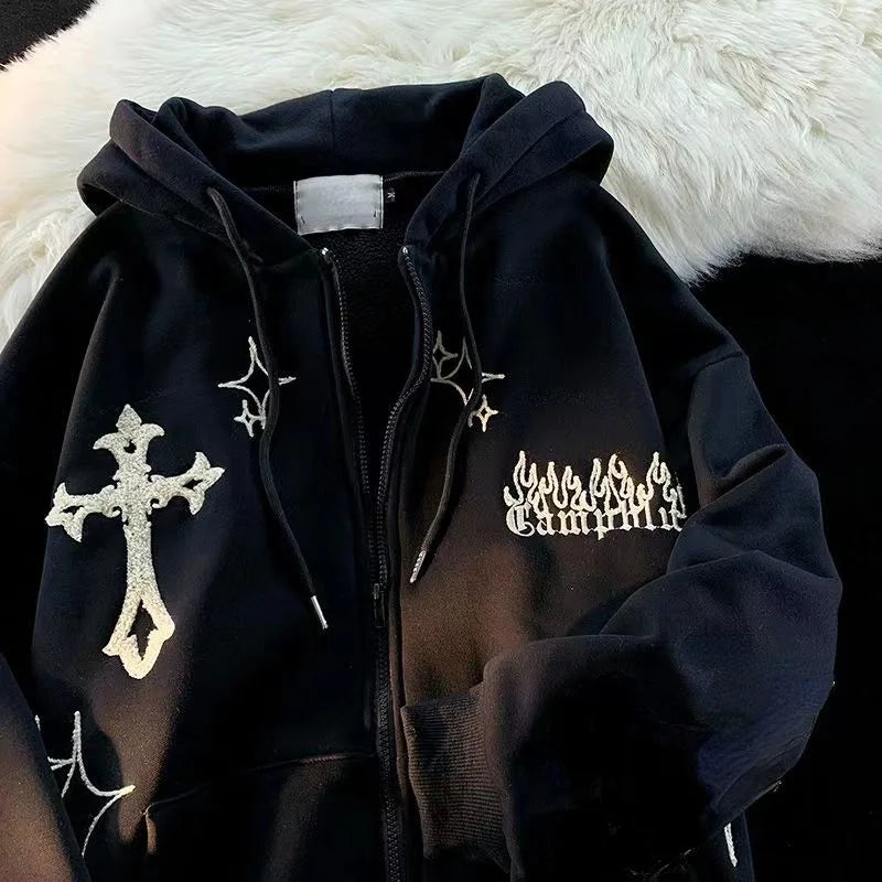 Fantastic Embroidery Sweatshirt - A Trust Market
