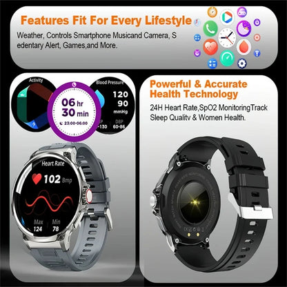 New 1.85-inch Ultra HD Smart Watch With GPS Track And Bluetooth Call