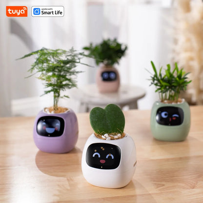 Ivy Smart Planter: Fun Over 49 Rich Expressions And AI Chips Make Raising Plants Easy