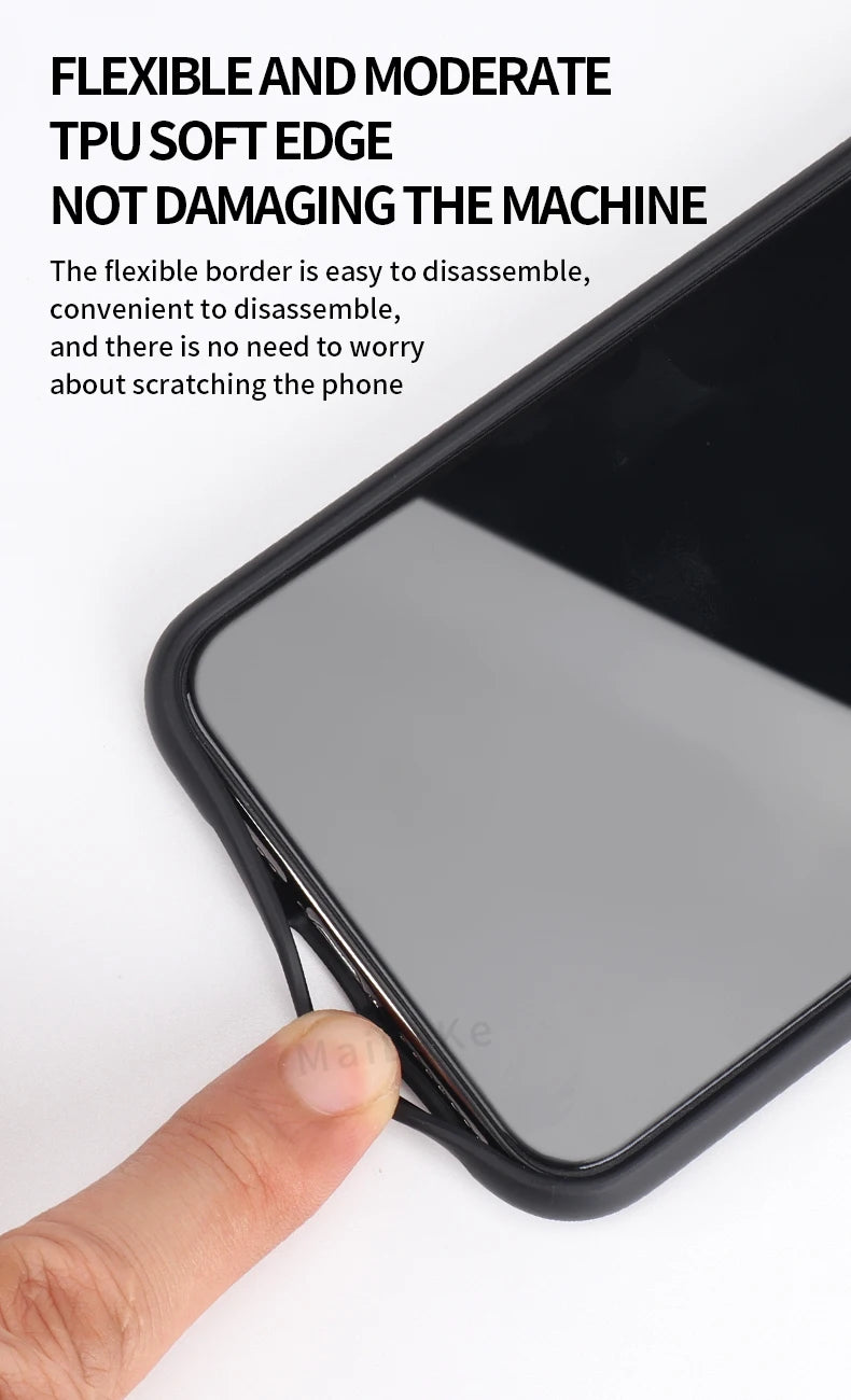 Translucent Armor Shockproof Case For iPhone X, XS, XR And XSMAX