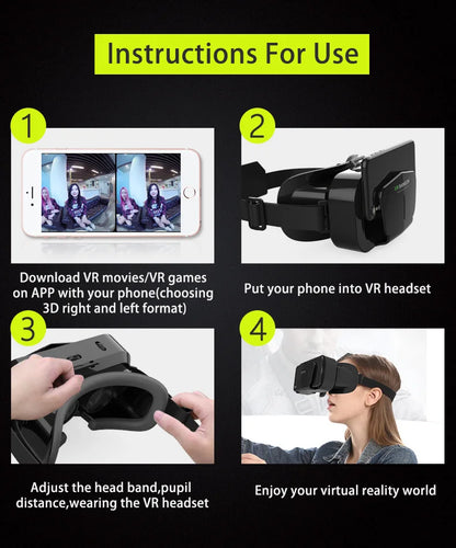 Fantastic VR (Virtual Reality) Glasses
