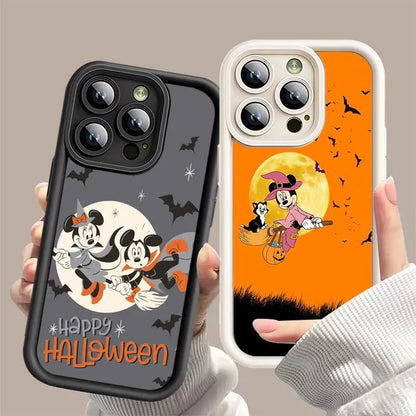 Mickey & Minnie Liquid Silicone Phone Case For Apple iPhone 11 12 13 14 15 - A Trust Market