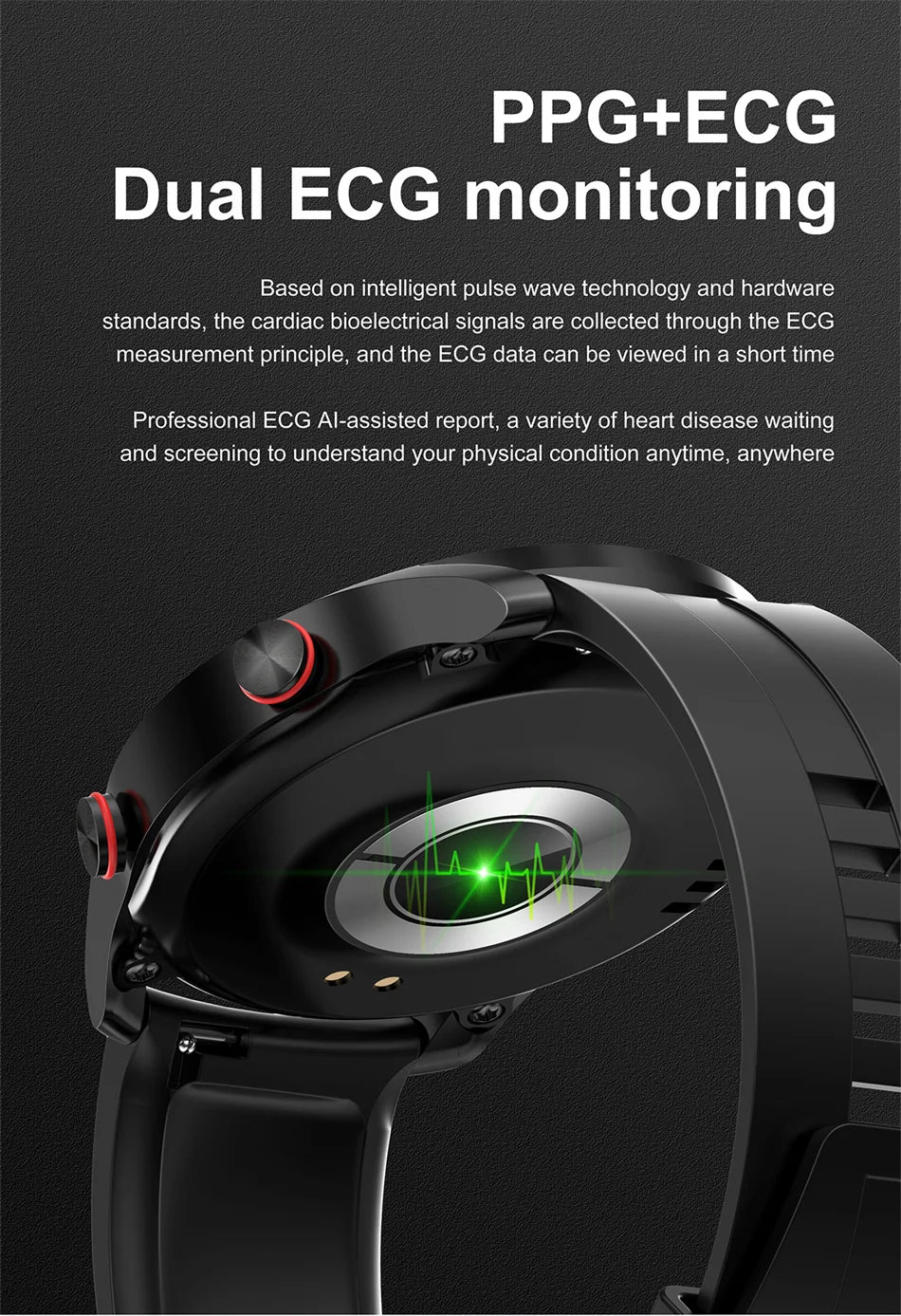 Fantastic New Smartwatch With HD Display And Heart Rate, Fitness Tracker