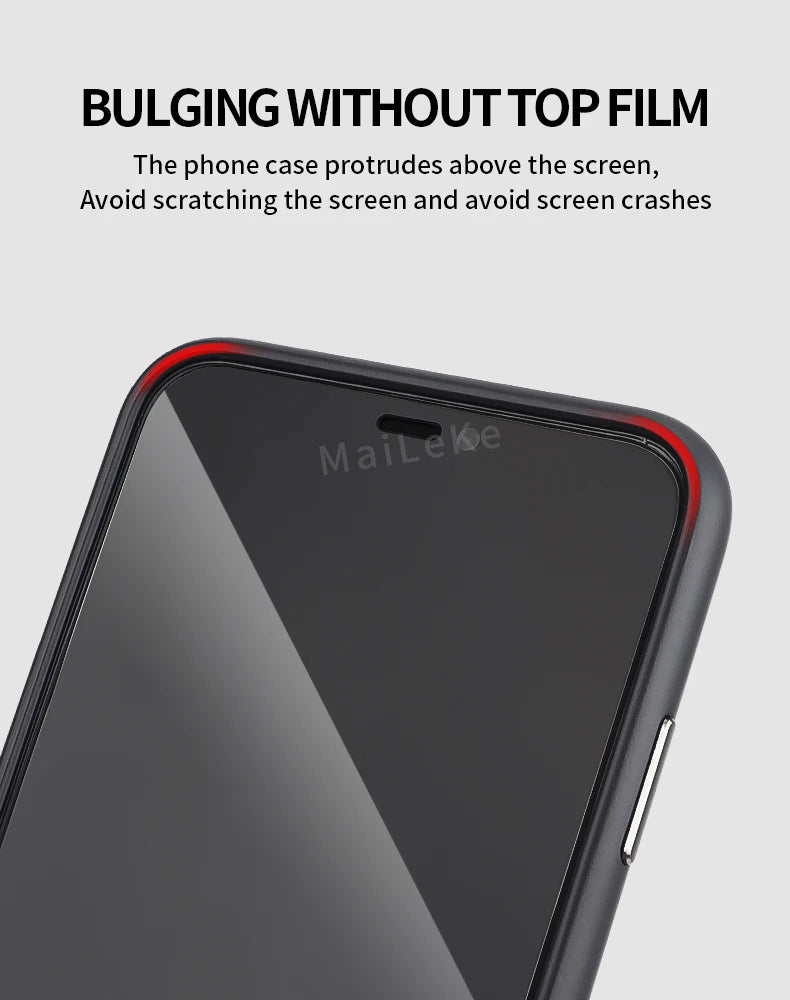 Translucent Armor Shockproof Case For iPhone X, XS, XR And XSMAX
