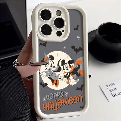 Mickey & Minnie Liquid Silicone Phone Case For Apple iPhone 11 12 13 14 15 - A Trust Market