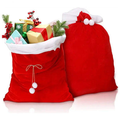Large Red Santa Claus Gift Bags
