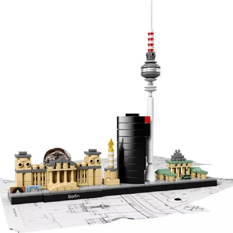 Fantastic Building Blocks Architecture Of Paris, Dubai, London, Sydney, Chicago And Shanghai
