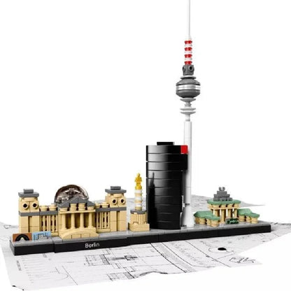 Fantastic Building Blocks Architecture Of Paris, Dubai, London, Sydney, Chicago And Shanghai