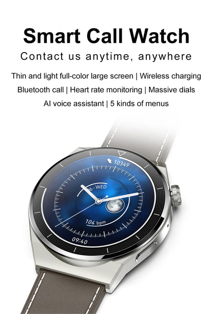Great Smartwatch 4 Pro With Bluetooth Phone Call and GPS