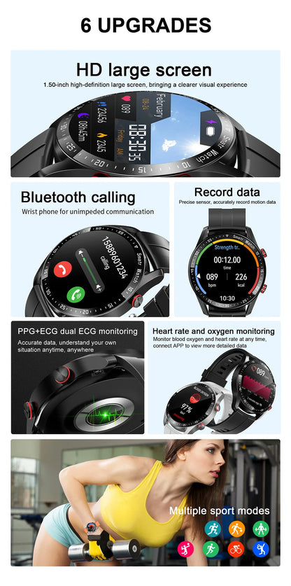 Fantastic New Smartwatch With HD Display And Heart Rate, Fitness Tracker