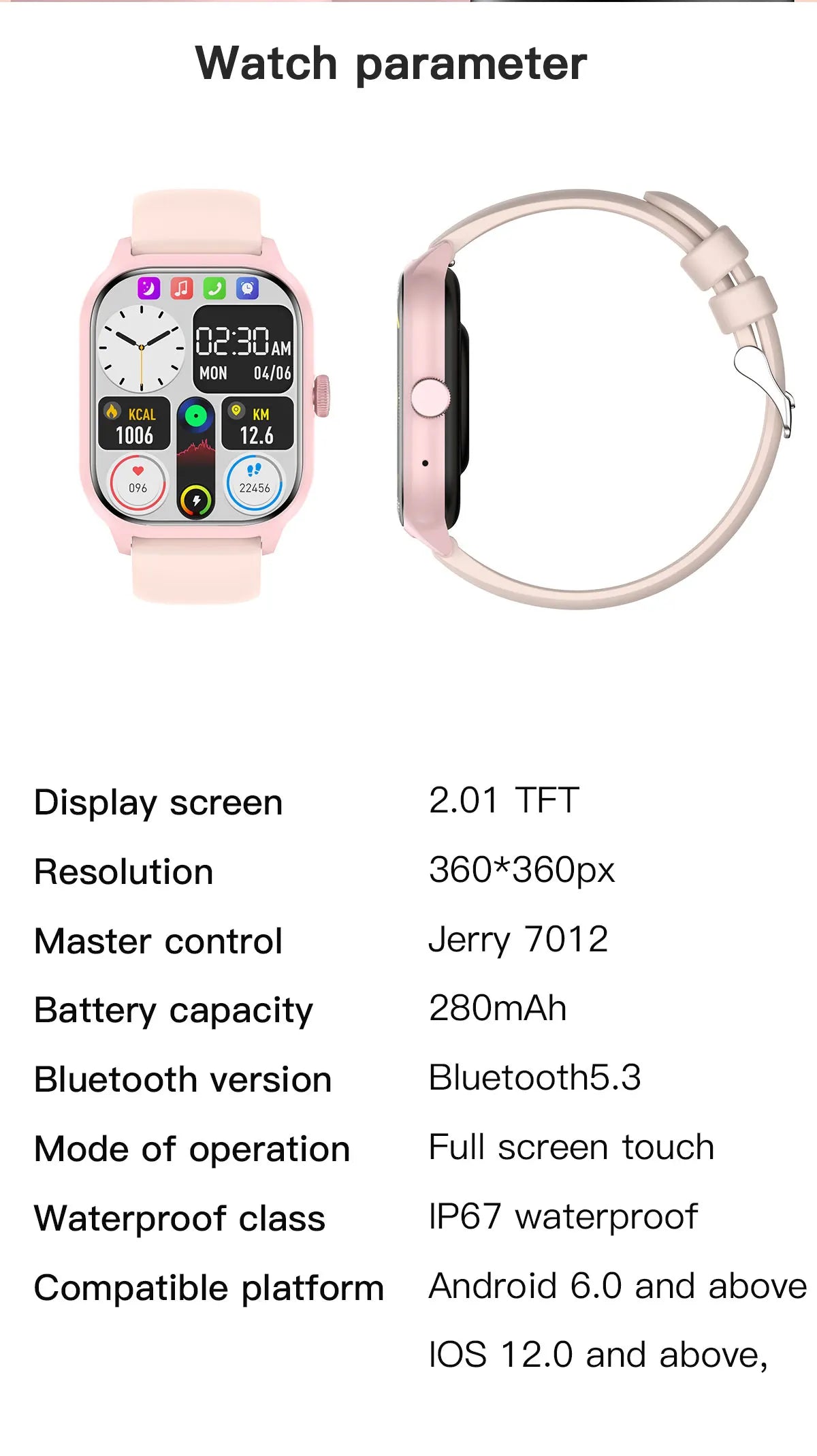 Fantastic Smartwatch With Fitness Tracker