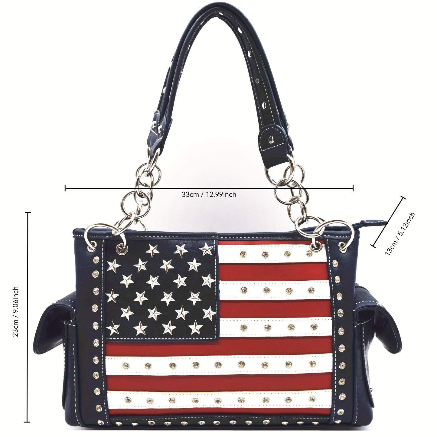 Fantastic American Flag Purse For Women 👝