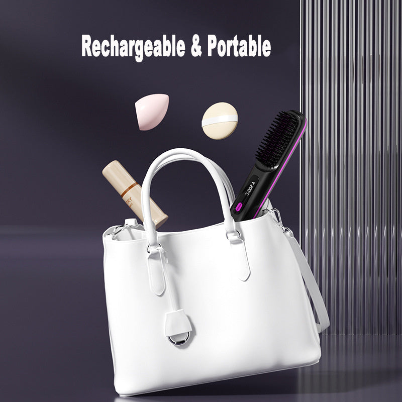 2 In 1 Portable Straight Hair Comb & Brush Hair - A Trust Market
