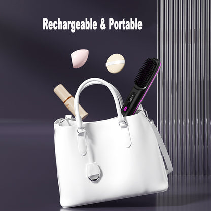 2 In 1 Portable Straight Hair Comb & Brush Hair - A Trust Market